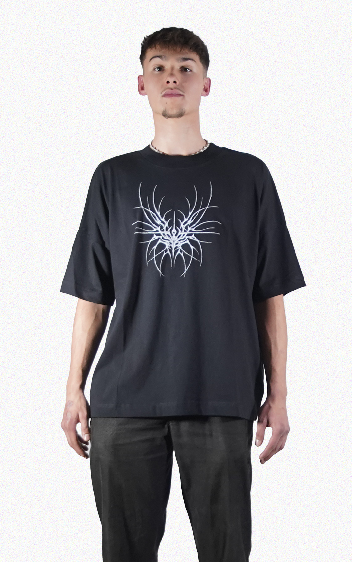 T-Shirt Corrupt Deer Half Sleeve (Black)