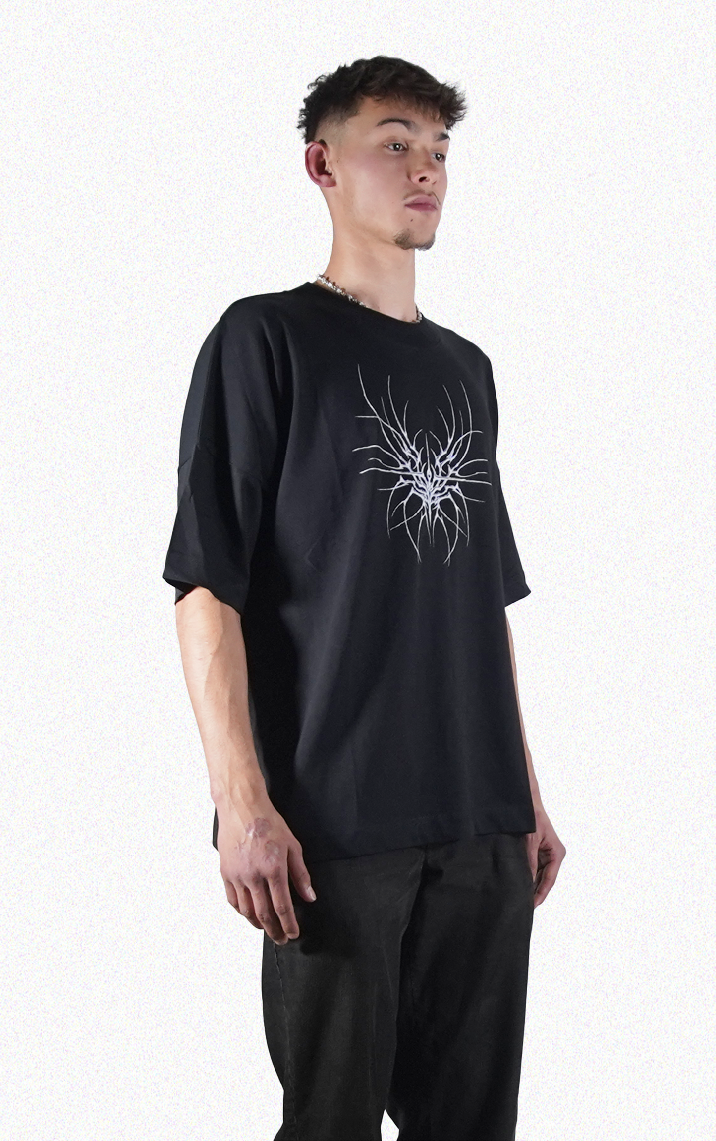 T-Shirt Corrupt Deer Half Sleeve (Black)