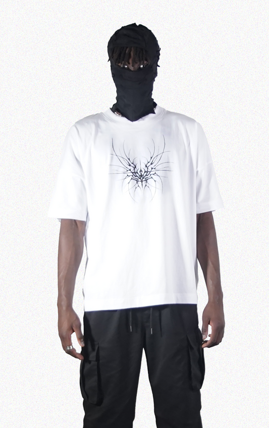 T-Shirt Corrupt Deer Half Sleeve (White)