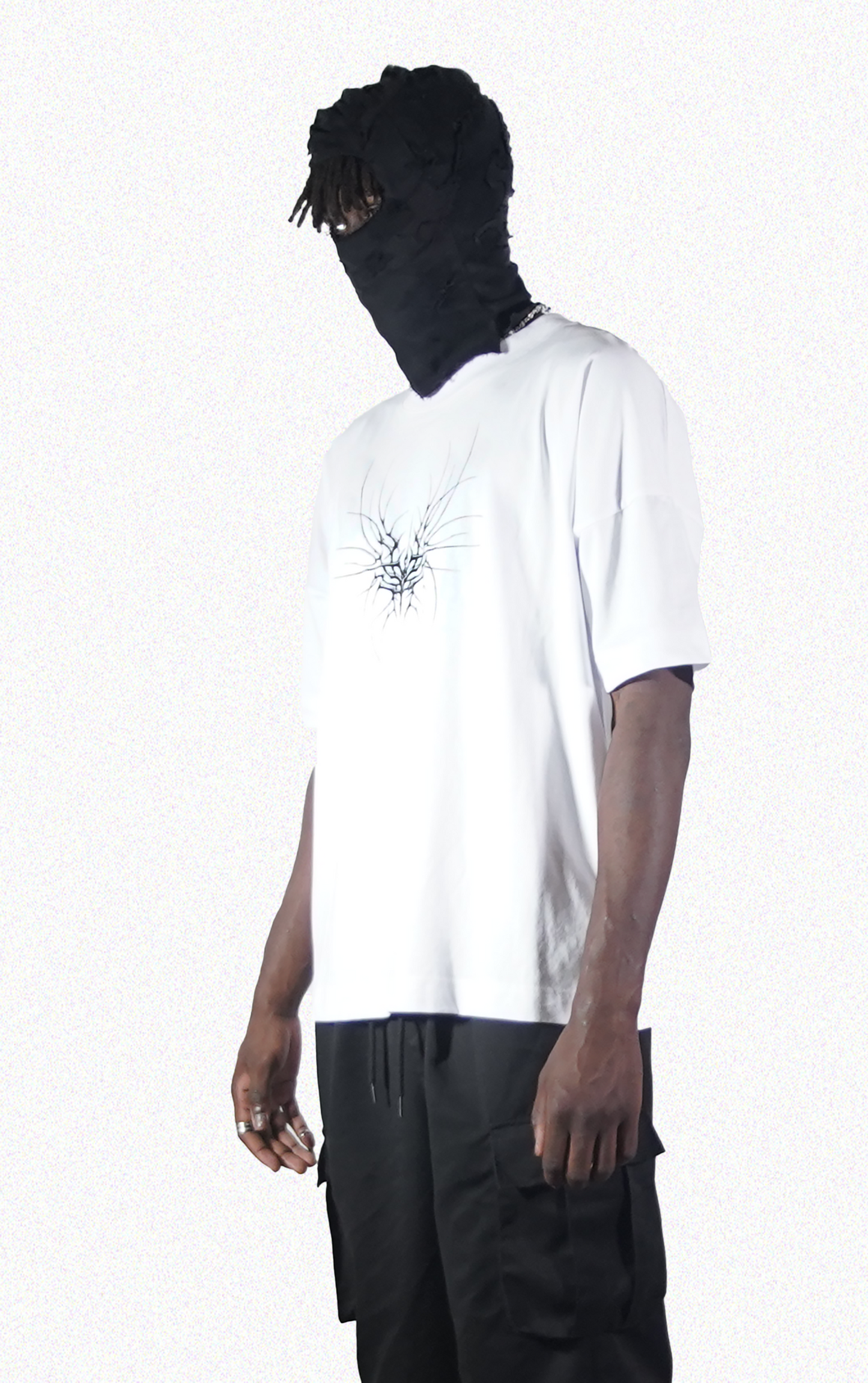 T-Shirt Corrupt Deer Half Sleeve (White)